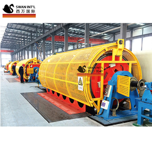 Tiết Kiệm Năng Lượng Thượng Hải SWAN JLK 500/6 + 12 Tốc Độ Cao Cứng Nhắc Khung Mắc Cạn MÁY XOẮN Bunching Strander Giá - Product Image 4