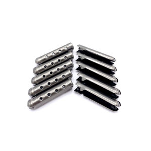 Ujung Tali Sepatu Kustom Logam Aglet Tali Serut Ujung Tali Sepatu - Product Image 5