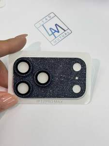 Protector <span class=keywords><strong>de</strong></span> Lente <span class=keywords><strong>de</strong></span> Cámara con Acabado Metálico Brillante, Cristal Templado Transparente 9H, Grado AAA, Impermeable, Antiarañazos, <span class=keywords><strong>Cobertura</strong></span> Total 2.5D - Product Image 4