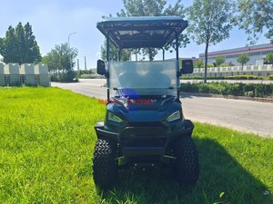 Voiturette de golf électrique 4 places la plus vendue avec batterie, véhicule utilitaire, certification CE, logo personnalisé - Product Image 3