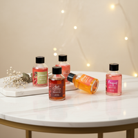 Diffuseur de parfum en verre surdimensionné, coloré, personnalisable, longue durée, écologique, sans alcool, pour salle de bain