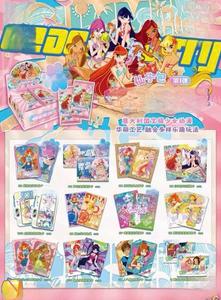 Vente en gros de cartes à collectionner <span class=keywords><strong>Winx</strong></span> Anime TCG, jeu de cartes à échanger, cadeaux pour enfants, boîte cachée Holo, scellé en usine, vente en gros - Product Image 3
