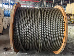 6x36ws + FC 6x36ws + IWRC нефтяной Инжиниринг неоцинкованный стальной трос со смазкой 31,75 мм 34,93 мм 38,10 мм с хорошим качеством - Product Image 3