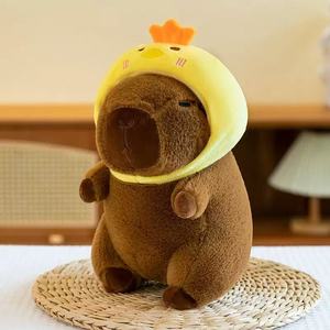 New bông sang trọng capybara Thú nhồi bông đồ chơi khổng lồ plushie với Claw Máy đáng yêu món quà sinh nhật gối loại đồ chơi sang trọng - Product Image 6