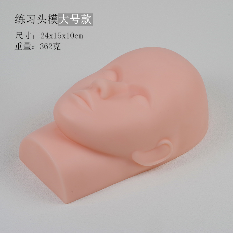 Modelo de cabeza de gran tamaño
