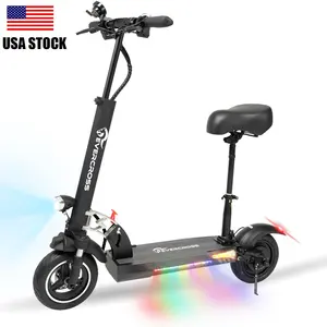 USA EU Stock 48V 800W Powerful For Adult Electric Bike Scooter Long Range Electric Scooter With Seat