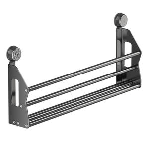 Support mural rectangulaire pour pantoufles à ventouse Family Prosperity, étagère de rangement durable pour salle de bain et toilettes, 4-7,9 pouces - Product Image 2