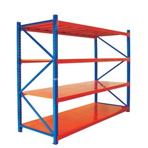 Chariot en métal à longue portée, robuste, pour entrepôt à domicile - Product Image 1