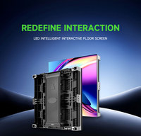 Écran LED interactif pour salon professionnel, activation de marque, vidéo au sol pour stand d'exposition, contenu de jeux personnalisé, mise à jour rapide