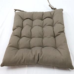 Lujo 40x40 Marrón Impermeable Lavable y Extraíble Cojín de asiento suave Cojín de silla relajante para uso en interiores y exteriores - Product Image 1