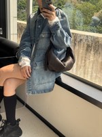 Sac Hobo de Luxe en Cuir Pleine Fleur Litchi 2026 pour Femme 36x15x7cm Doublure Polaire Sac à Bandoulière Designer Spacieux