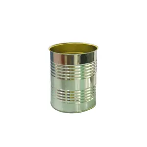 850g empty metal Can for food with tin lid