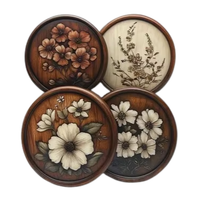 La plupart des ventes de sous-verres ronds carrés en résine époxy avec support de qualité supérieure personnalisés disponibles dans un design personnalisé de l'Inde