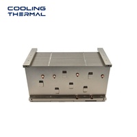 Radiateur en aluminium sur mesure avec processus de finition à ailettes professionnelles, caloduc en cuivre, dissipateur thermique