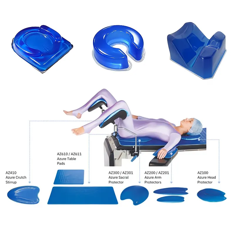 仰臥位または横方向の手術用および医療用の頭圧鎮静ジェルポジショニングパッド