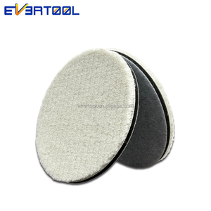 EVERTOOL Tampone di Lucidatura in <span class=keywords><strong>Lana</strong></span> Striata, Tampon de Polissage Laine Cotelee, Tampone per Lucidatura e Ceratura Auto in <span class=keywords><strong>Lana</strong></span> - Product Image 4
