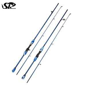 Superorfishing超轻纺丝杆1.8m 2.1m 2.4m库存中等作用碳纺丝铸造钓鱼杆 - Product Image 3