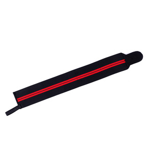 2025 Custom Logo Professional Gym Wrist Wraps with Thumb Loop Neoprene <b>Supports</b> Weight Lifting - Product Image 3