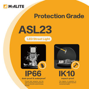 Lampadaire LED IP67 étanche 30W-200W 2-5 ans de garantie avec certification ENEC pour les travaux publics et les projets routiers en Europe - Product Image 2