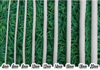 Cordon en coton tressé écologique et durable pour usage extérieur, corde de macramé de couleur personnalisée avec un diamètre de 3 à 20 mm