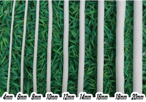 Cordon en coton tressé écologique, corde en coton macramé de couleur personnalisée - Product Image 6