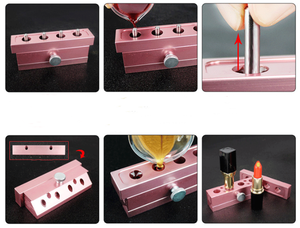 高品质硅胶口红模具DIY雕刻口红模具制作口红 - Product Image 5