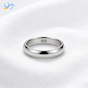 Bague de mariage unisexe confortable pour couple |   Bague de promesse gravable pour mariage, fiançailles et anniversaire - Product Image 1