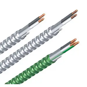 UL1569 MC Armored 12/2 Flexible Metal Clad Cable Copper MC Cable THHN