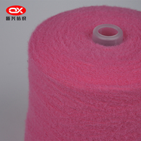0,9 cm lockiges Nylon garn Nm 11,5/1 Fluffy Fancy Eyelash Imitation Nerzgarn zum Häkeln Stricken