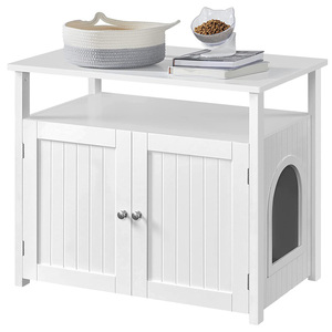 Trong Nhà Nhà Phòng Khách Phòng Ngủ Sofa Bên Pet Tủ Thân Thiện Với Môi In Đa Chức Năng Bằng Gỗ Mèo Hộp Rác Nhà Vệ Sinh Bao Vây - Product Image 2