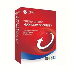 Trend Micro Maximum Security 1 อุปกรณ์ 3 ปี คีย์โกลบอล ใบอนุญาตสากล ซอฟต์แวร์ป้องกันไวรัสและความปลอดภัยทางอินเทอร์เน็ต - Product Image 1