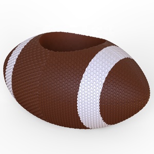 Bons de rugby classiques en résine 3d personnalisés pour la maison, pour la décoration de jardin, pour le football américain, pour <span class=keywords><strong>cactus</strong></span>, pour plantes, pour succulentes fleurs - Product Image 5