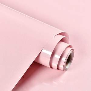 Papel Tapiz Rosa Autoadhesivo <span class=keywords><strong>de</strong></span> PVC, Papel Tapiz Brillante Rosa <span class=keywords><strong>para</strong></span> Encimera <span class=keywords><strong>de</strong></span> <span class=keywords><strong>Cocina</strong></span>, Decoración <span class=keywords><strong>de</strong></span> <span class=keywords><strong>Vinilo</strong></span> <span class=keywords><strong>para</strong></span> Pared - Product Image 1