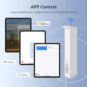 TYSH Matter Over WiFi Rideau Coulissant Intelligent Compatible <span class=keywords><strong>HomeKit</strong></span>, SmartThings, Google Home et Contrôle Vocal Siri pour Maison Connectée - Product Image 4