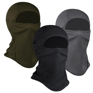 Cagoule d'hiver intégrale respirante et extensible avec protection thermique du cou pour le cyclisme, la course à pied, la randonnée et le camping - Product Image 1