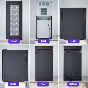 Ventes chaudes <span class=keywords><strong>12</strong></span> <span class=keywords><strong>bouteilles</strong></span> Mini réfrigérateur à <span class=keywords><strong>vin</strong></span> de <span class=keywords><strong>petite</strong></span> taille <span class=keywords><strong>Cave</strong></span> à <span class=keywords><strong>vin</strong></span> pour hôtel Bar Maison Cuisine - Product Image 6