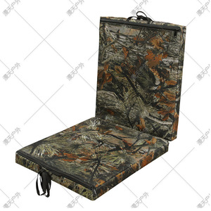 Camping <b>Chair</b> Cushion Pine Needle Camouflage Oxford Cloth Collapsible Rectangular Outdoor Hunting Seat <b>Pad</b> - Product Image 4