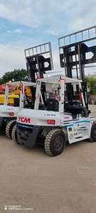 Montacargas Usado con Motor Diésel de 7 Toneladas, TCM FD70, Longitud de Horquilla de 1220 mm, Montacargas Japonés con 6 Meses de Garantía - Product Image 3