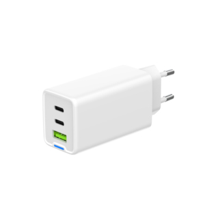Gan 65 w Pd Wall Charger 3 Ports Tablet Laptop Charger Nouveau pour Iphone Samsung Mobile Phone Usb Wall Outlet 65 Watt Gan Charger - Product Image 1