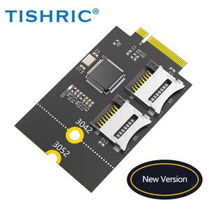 محول بطاقة TISHRIC <span class=keywords><strong>M</strong></span>.<span class=keywords><strong>2</strong></span> Key B إلى بطاقة TF مزدوجة - Product Image 1