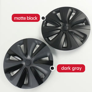 Compatible avec Tesla Model 3 Highland 2023, <span class=keywords><strong>enjoliveur</strong></span> de roue, cache-moyeu, 18 pouces, noir mat, design symétrique (4 pièces) pour <span class=keywords><strong>enjoliveur</strong></span> de roue Model 3 <span class=keywords><strong>Aero</strong></span> - Product Image 5