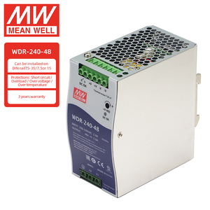 Có nghĩa là tốt WDR-240-48 48 Volt Nguồn cung cấp điện công nghiệp cung cấp chuyển đổi cung cấp điện có nghĩa là tốt - Product Image 1