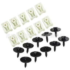 Clips de tornillo para guardabarros de coche BMW, 22 mm de diámetro, rosca de 5 mm, para series 1, 3, 5, 6, X1, X3, X4, X5, X6, Z4, repuesto - Product Image 2