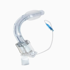 Gmedisys CTT Cuffed <span class=keywords><strong>Tracheostomy</strong></span> <span class=keywords><strong>Tube</strong></span> Rounded Tip 2.5mm~11mm Alat Bedah Transparan Sekali Pakai Bersertifikat CE - Product Image 4