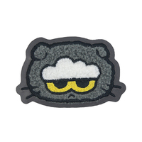 Patch brodé 3D personnalisé thermocollant pour vêtements