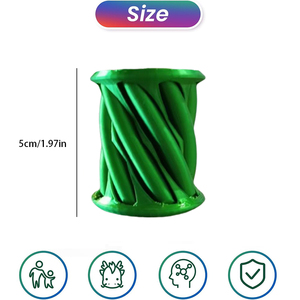 3D in xoắn ốc hình nón đồ chơi kim tự tháp cổ điển thần tài đồ chơi cho căng thẳng cứu trợ và lo lắng thư giãn đi qua tác phẩm điêu khắc nón - Product Image 3