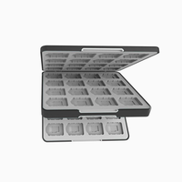 Étui de rangement magnétique pour 64 cartes de jeu, protection pour Switch 2/Switch OLED/Lite, coque en silicone