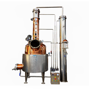 Macchina per il distillatore di rame rosso per la casa colonna di riflusso idrolato ancora nuove attrezzature per la produzione di bevande alcoliche macchine per vino - Product Image 1