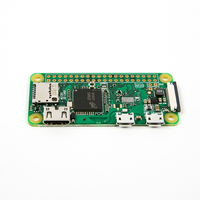 Carte Raspberry Pi Zero W d'origine avec processeur 1 GHz, 512 Mo de RAM, WIFI et PI0 RPI 0 W