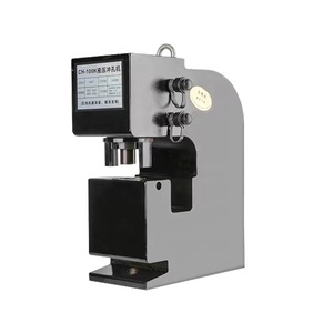 Vente en gros Mini poinçonneuse pneumatique Boutons poussoirs de sécurité à deux mains pour plastique 50 <span class=keywords><strong>Kn</strong></span> 5 tonnes 0.3-0.8MPA 240*340mm 150 - Product Image 6